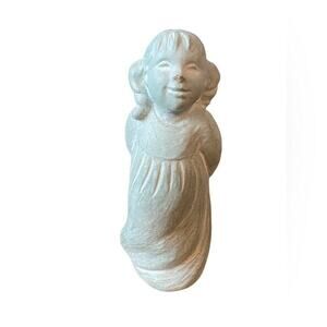 Isabel Bloom 1999 Signed Cement Sculpture Innocent Angel